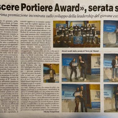 CRESCERE PORTIERE AWARD, UNA SERATA STORICA!